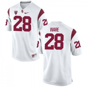 #28 Aca'Cedric Ware USC Men's Alumni Jerseys White