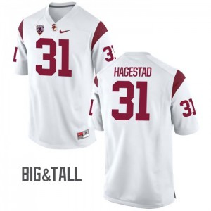 #31 Richard Hagestad USC Men's Big & Tall Alumni Jerseys White