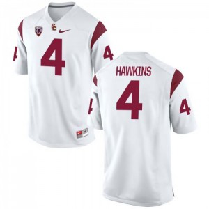 #4 Chris Hawkins USC Men's Alumni Jersey White