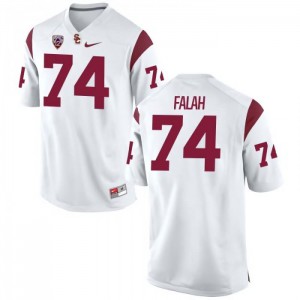 #74 Nico Falah USC Men's Alumni Jersey White