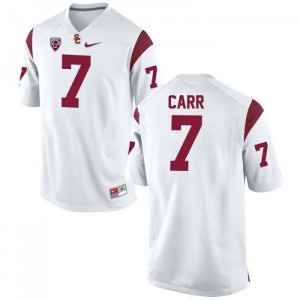 #7 Stephen Carr USC Trojans Men's Official Jerseys White