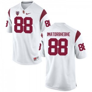 #88 Daniel Imatorbhebhe USC Trojans Men's Embroidery Jersey White