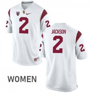 #2 Adoree' Jackson USC Women's High School Jerseys White
