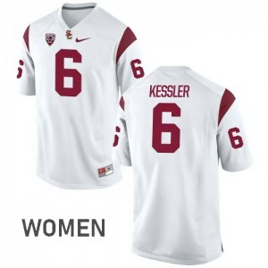#6 Cody Kessler Trojans Women's Player Jersey White