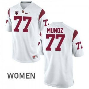 #77 Anthony Munoz USC Women's Player Jerseys White