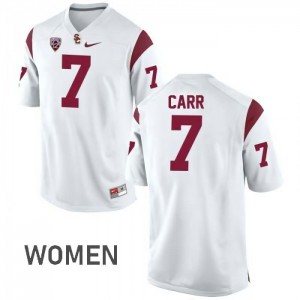 #7 Stephen Carr USC Women's Player Jerseys White