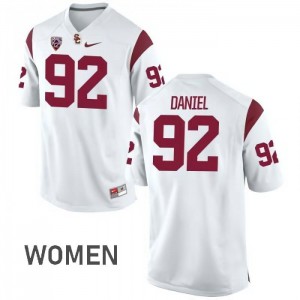 #92 Jacob Daniel USC Women's Player Jerseys White
