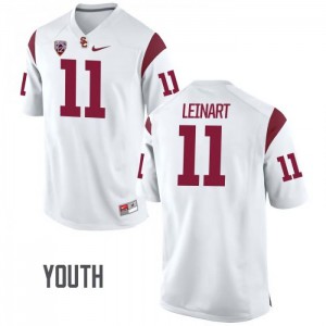 #11 Matt Leinart USC Trojans Youth High School Jerseys White
