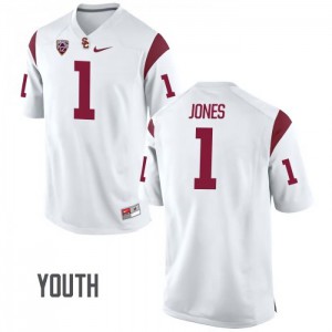 #1 Jack Jones USC Youth Player Jersey White