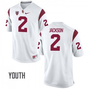 #2 Adoree' Jackson USC Trojans Youth University Jersey White