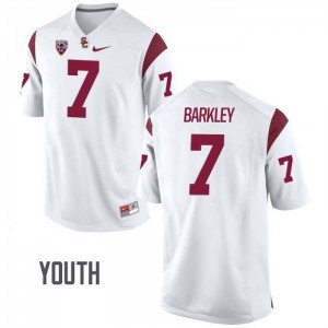 #7 Matt Barkley Trojans Youth Player Jerseys White