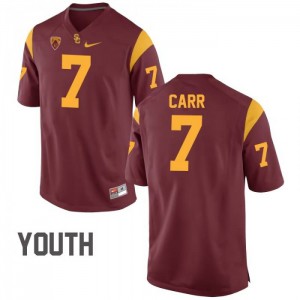 #7 Stephen Carr USC Youth College Jersey Cardinal