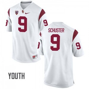 #9 JuJu Smith-Schuster USC Youth College Jersey White
