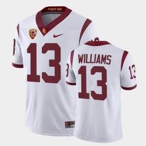 #13 Caleb Williams USC Trojans Men's University Jersey - White